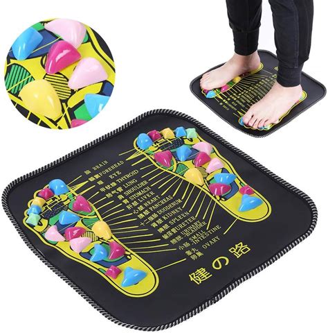 Foot Massage Mat Acupressure Foot Mats Reflexology Walk Stone Stone Road Foot