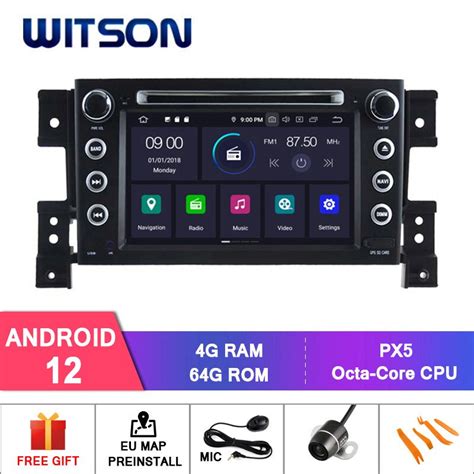 Witson Android Car Dvd Gps For Suzuki Grand Vitara Carplay