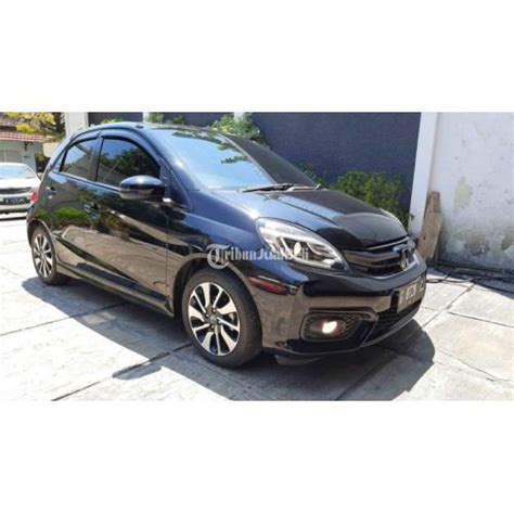 Honda Brio RS 2018 Hitam Mulus Tinggal Pakai Saja Nopol G Kredit