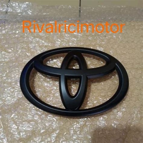 Jual Emblem Logo Lambang Toyota Grill Depan Avanza 2012 2015 Hitam Doff