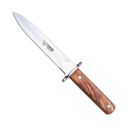 Cudeman Kainda Fixed Blade Pig Sticker Knife Olive Wood Satin 261