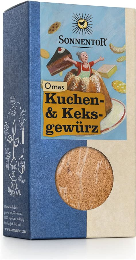 Sonnentor Miscela Di Spezie Bio Per Torte E Biscotti Della Nonna G