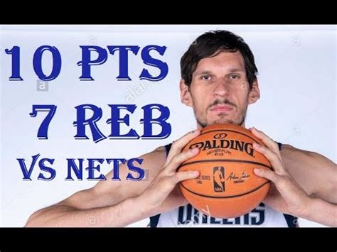 Boban Marjanovic Pts Reb Brooklyn Nets Vs Dallas Mavericks