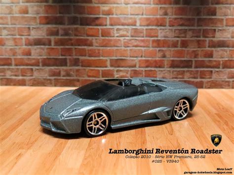 Garagem Hot Wheels Lamborghini Reventón Roadster