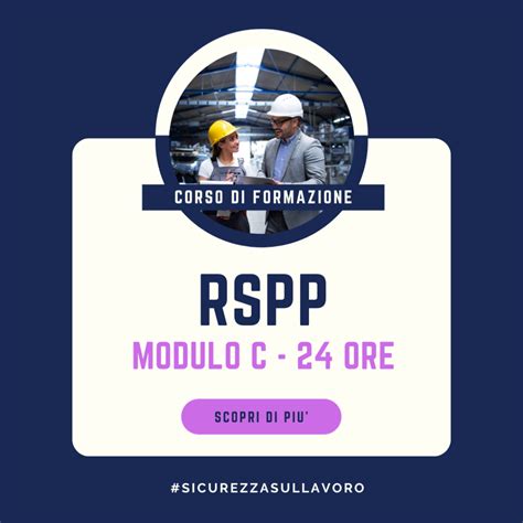 Corso Di Formazione Per RSPP ASPP Modulo B 48 Ore SGI