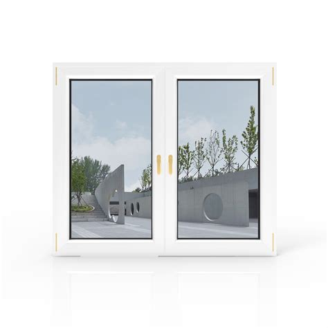 Thermal Break Aluminium Casement Window with Mosquito Net - China
