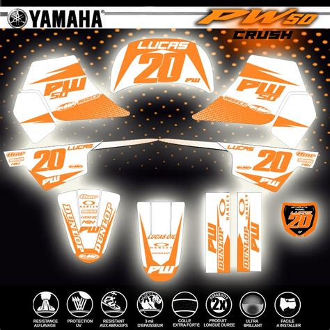 Kit Deco Pw Gamme De Kitdeco Pw Decografix Monster Energy Yamaha