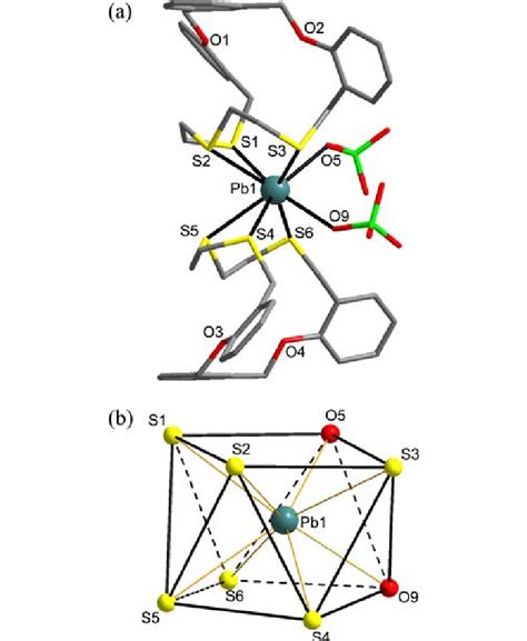 Crystal Structure Of 5 [pb L 2 2 Clo4 2] A General View And B Download Scientific