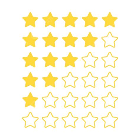 rating stars clipart transparent background  star rating feedback