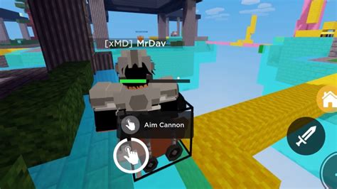 Playing With Pirate Davey Kit On Ipad In Roblox Bedwars Youtube