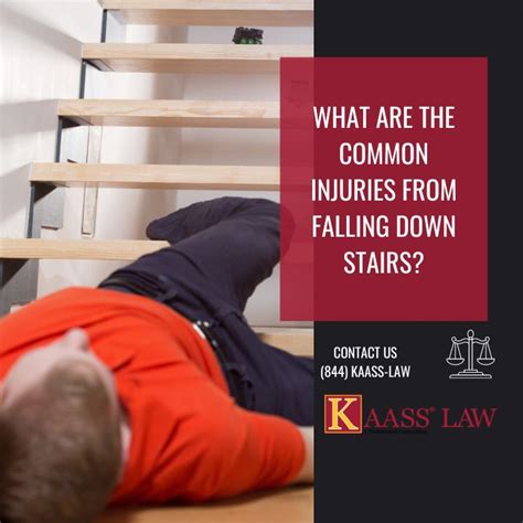 What Are The Common Injuries From Falling Down Stairs Kaass Law