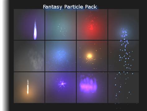 10 Fantasy Particle Pack Spells Unity Asset Store