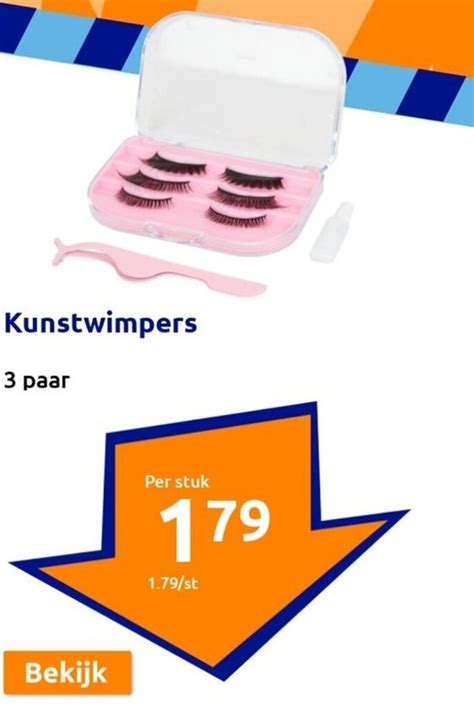 Kunstwimpers Paar Aanbieding Bij Action