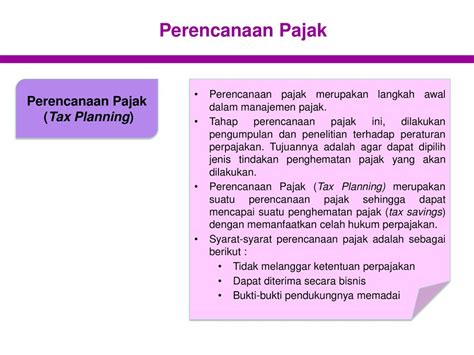 Manajemen Pajak Dan Pajak Internasional Ppt Download