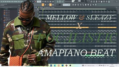 How to make a Mellow and Sleazy X Focalistic Amapiano beat in Fl studio,Barcadi type beat - YouTube