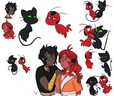 Ideas De Plagg Y Tikki Tikki Y Plagg Miraculous Dibujos De Ladybug