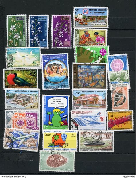 Nouvelle Cal Donie Nelle Caledonie Rf Lot De Timbres De Poste