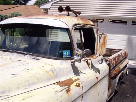 1958 Chevrolet Apache Rat Rod Truck 454 Pickup Chevy Hot Rod Classic