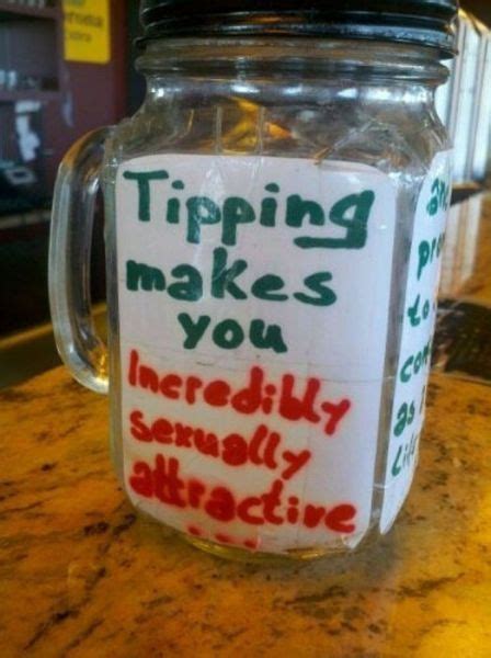 Funny Tip Jar Quotes Quotesgram