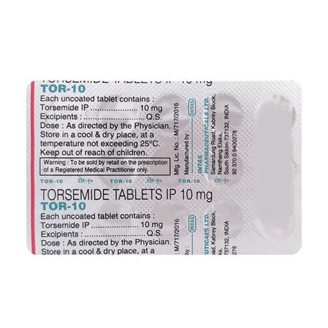 Tor 10mg Tablet 15s Price Uses Side Effects Netmeds