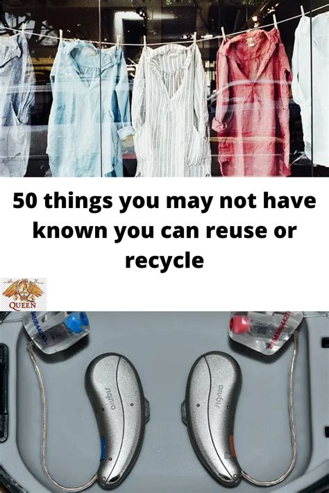 50 Things You May Not Have Known You Can Reuse Or Recycle Recycle