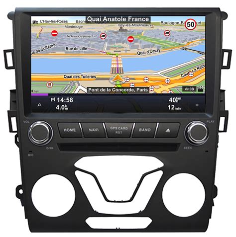 Autoradio Tactile GPS Android 10 0 Et Bluetooth Ford Mondeo