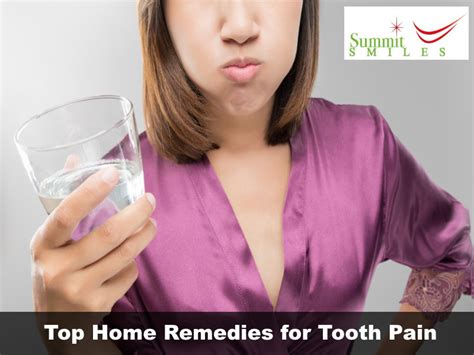 7 Best Home Remedies For Toothache Summit Smiles