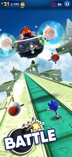 Sonic Dash Cloud Game Play Online - BooBoo