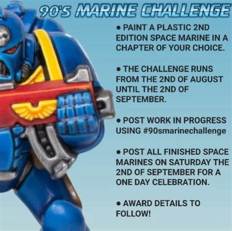 The Neverness Hobby Chronicle 90s Space Marine Challenge