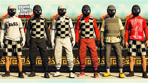 Gta Modo Criador Male Fazendo Pack De Trajes Tryhard Personagem