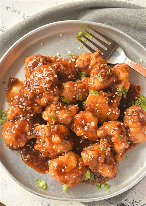 Try This Quick General Tso S Cauliflower Ever Savory Bites Recipes