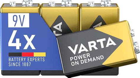 Varta Batterien V Blockbatterien St Ck Power On Demand Alkaline