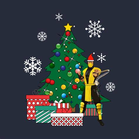 Scorpion Around The Christmas Tree Mortal Kombat Mortal Kombat Kids