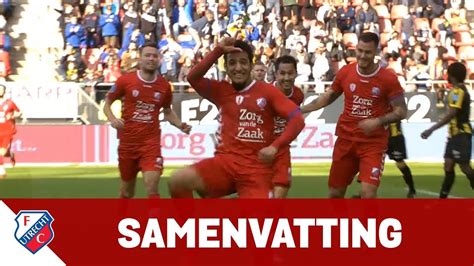 Samenvatting Fc Utrecht Vitesse Youtube