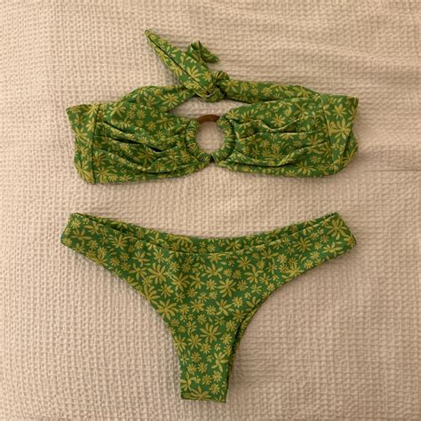 Kulani Kinis Bikini In Banana Cabana Print Each Depop