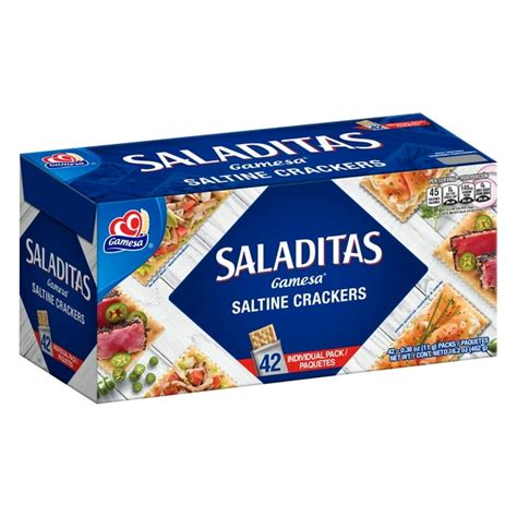 Gamesa Saladitas Saltine Crackers 162 Oz