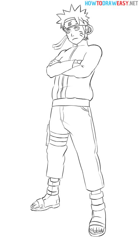 How To Draw Naruto How To Draw Easy
