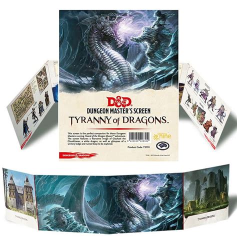 Tyranny Of The Dragons Hoard Of The Dragon Queen Dm Screen Hihopia