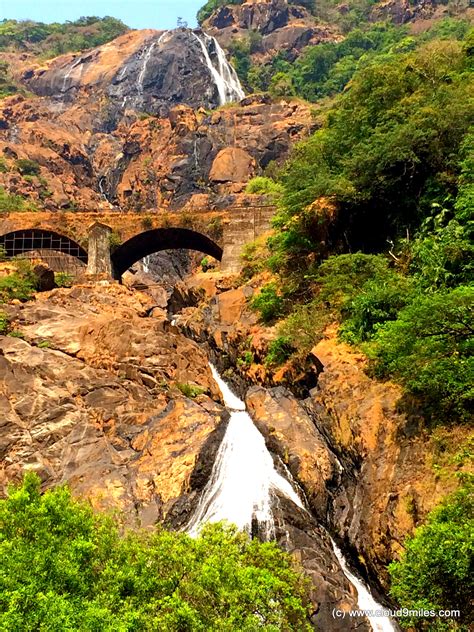 Dudhsagar Falls | Cloud9miles - Indian Travel and Fashion Blog