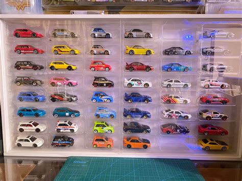 Hot Wheels Display Rack Tomica Mini Gt Majorette Hobbies Toys Toys Games On Carousell