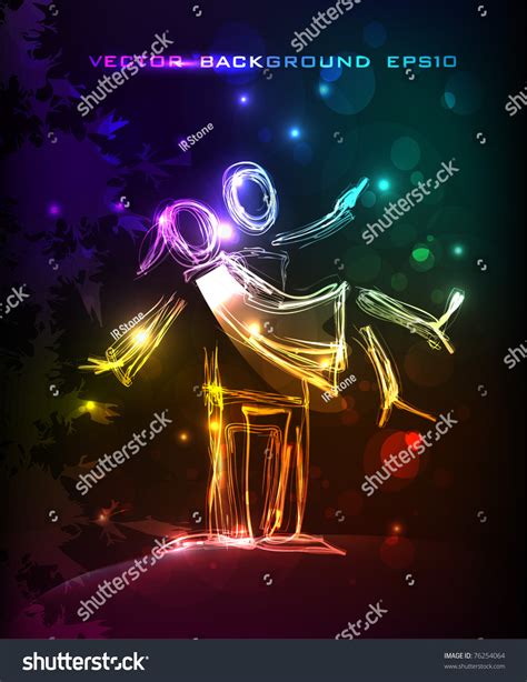 Neon Love Stock Vector Royalty Free 76254064 Shutterstock