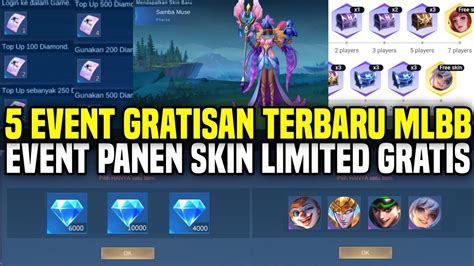 Event Gratisan Baru Mlbb Klaim Skin Gratis Tiket Draw Event Gratis