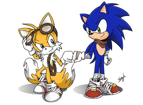 Sonic And Tails Boom By Sheylog On Deviantart