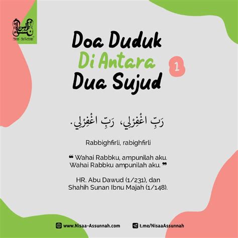 Kumpulan Poster Do A Duduk Diantara Dua Sujud