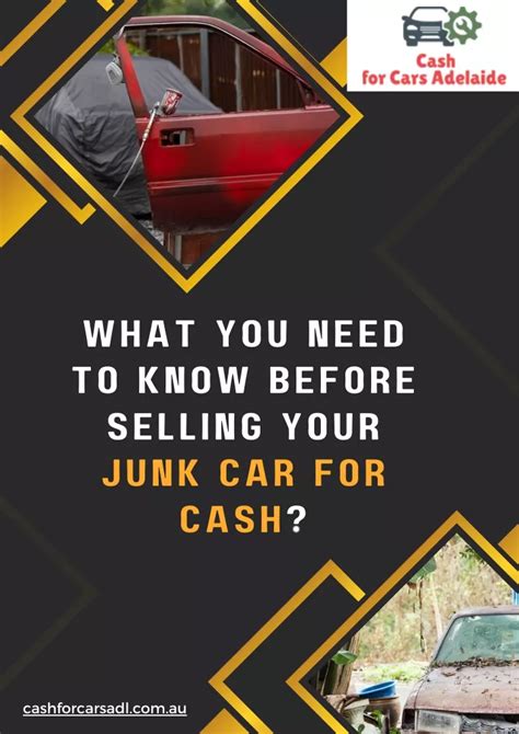 Ppt What You Need To Know Before Selling Your Junk Car For Cash