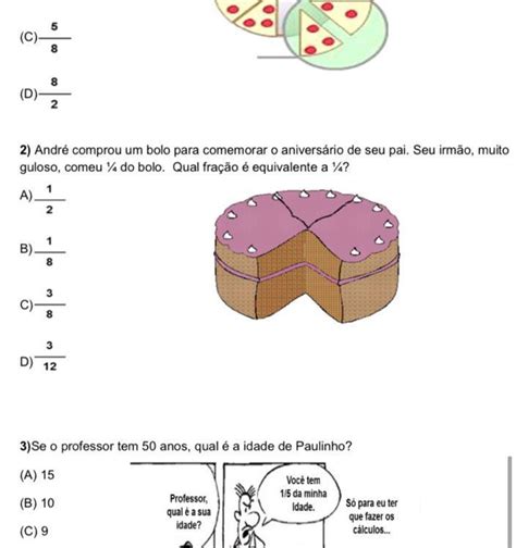 Andr Comprou Um Bolo Para Comemorar O Anivers Rio De Seu Pai Seu