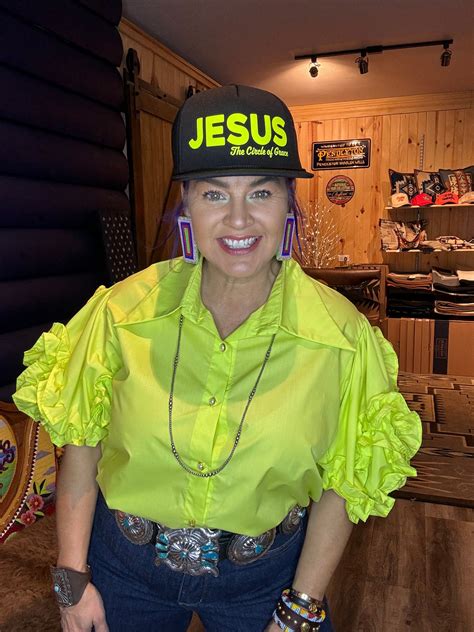 Jesus The Circle Of Grace” Trucker Cap The Sparkling Spur