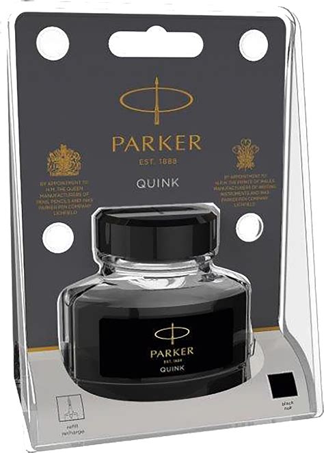 Parker Quink Permanent Ink Black 57ml Office Products