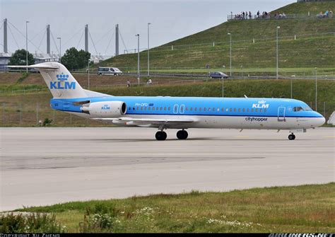 Fokker 100 F 28 0100 Klm Cityhopper Aviation Photo 1456964