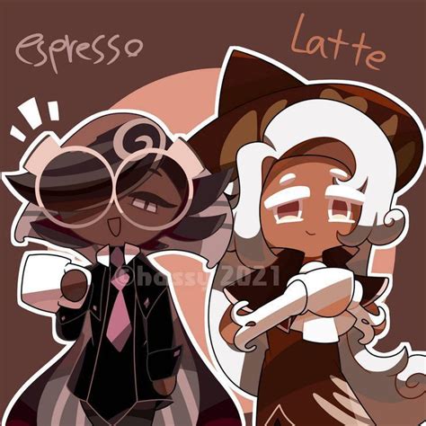 Pin By Kayla👩🏾‍🦱🌹 On Latte Cookie Espresso Cookie Cookie Run Fan Art